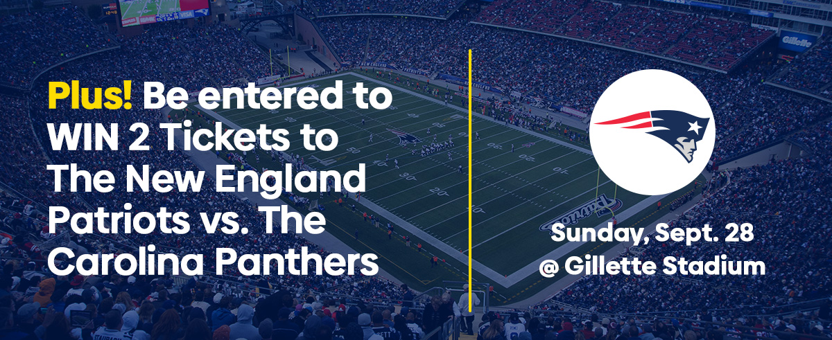 Enter to WIN Pats Tickets
